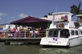 Partying on the waterfront in Belize City, Belize