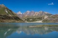 View of Parvati sarovar, Pithoragarh district, Uttarakhand. Royalty Free Stock Photo