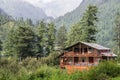 Parvati valley scenery - India Royalty Free Stock Photo