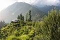 Parvati valley scenery - India Royalty Free Stock Photo