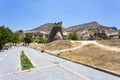 Pasabag, its famous fairy chimneys in Goreme Valley, Cappadocia