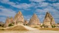 Turkey Cappadocia, Rock Formations in Pasabag Monks Valley, Cappadocia, Turkey Royalty Free Stock Photo