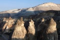 Pasabag valley in Cappadocia, Central Anatolia, Turkey Royalty Free Stock Photo