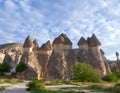 Pasabag valley in Cappadocia, Central Anatolia, Turkey Royalty Free Stock Photo