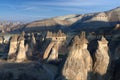 Pasabag valley in Cappadocia, Central Anatolia, Turkey Royalty Free Stock Photo