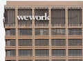 Wework company sign