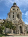 The Pasadena City Hall main tower and arcade.