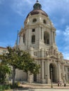 The Pasadena City Hall main tower and arcade.