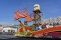 Wrigley Legacy Award float in the famous Rose Parade