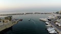 Pasalimani marina aerial view