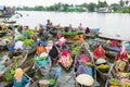 Pasar Terapung or floating market is traditional markets in Banjarmasin, South Kalimantan