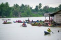 Pasar Terapung or floating market is traditional markets in Banjarmasin, South Kalimantan