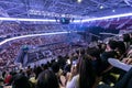 Pasay, Metro Manila, Philippines - View inside MOA Arena from the upper box
