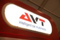 AVT sign at 8th Manila International Auto Show in Pasay, Philippines Royalty Free Stock Photo