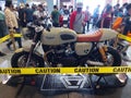 Triumph motorcycle at makina moto show in Pasay, Philippines
