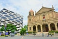 Archdiocesan Shrine of Jesus the Way, the Truth, and the Life church facade in Pasay, Philippines Royalty Free Stock Photo