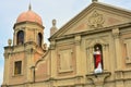 Archdiocesan Shrine of Jesus the Way, the Truth, and the Life church facade in Pasay, Philippines Royalty Free Stock Photo