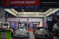 Nippon Paint booth at Manila Auto Salon
