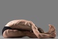 Paschimottanasana yoga posture