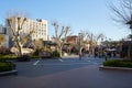 Paseo de San Francisco park in Badajoz, Spain