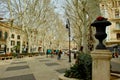 Paseo del Borne in Palma in Mallorca