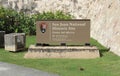 Sign for Paseo del Morro in Old San Juan Puerto Rico