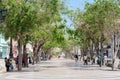 Paseo del Prado boulevard, a landmark of Havana