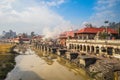 Pashupatinath Temple by Bagmati river, Kathmandu, Nepal