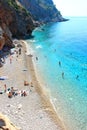 Pasjaca, the best beach in Europe 2019., near Dubrovnik, famous travel destination on Adriatic sea, Croatia