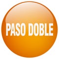 paso doble button Royalty Free Stock Photo