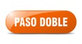 paso doble button. paso doble sign. key. push button. Royalty Free Stock Photo