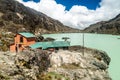 Mountain refuge Huayna Potosi Refugio