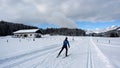 Pass Griessen Loipe, Kitzbuheler Alpen, Tirol, Austria Royalty Free Stock Photo