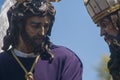 Penitential brotherhoods of Seville. San Gonzalo Royalty Free Stock Photo