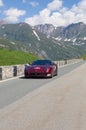 In the alp street Ferrari take part in the CAVALCADE 2018 event along the roads of Italy, France and Switzerland around MONTE BIAN