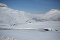 Icelandic winter road