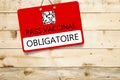 Pass vaccinal obligatoire Royalty Free Stock Photo