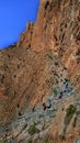 Passag Berber in Taghia ,Morocco Mountaine