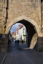Germany, Rothenburg, fairy tale town, castle, passage