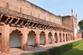 Passage Courtyard near Moti Masjid Mosque Gate in Agra fort, Agra
