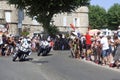 Passage of the cyclists of the Tour de France