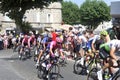 Passage of the cyclists of the Tour de France Royalty Free Stock Photo