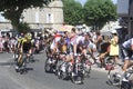 Passage of the cyclists of the Tour de France