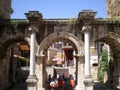 Passage through the Gate of the Roman Emperor Hadrian