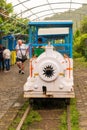 Passenger train on Elephanta Island, Mumbai, India