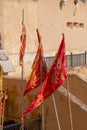 Main courtyard in the Amber, Fort Amer , Rajasthan, India