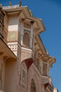 Ganesh Pol in the Amber, Fort Amer , Rajasthan, India Royalty Free Stock Photo