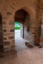 Arched entrance in the Qutub Minar Complex, Delhi, India