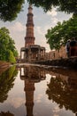 Qutub Minar in the Qutub Minar Complex, Delhi, India