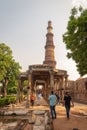 Qutub Minar in the Qutub Minar Complex, Delhi, India